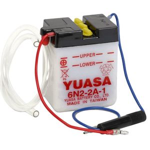 Yuasa 6N2-2A-1 Motorcycle Battery 6V 2.1Ah