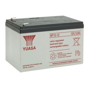 Yuasa NP12-12 Valve Regulated Lead Acid Battery 12V 12Ah