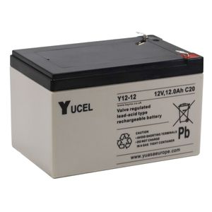 Yuasa Yucel Y12-12 VRLA/AGM Battery