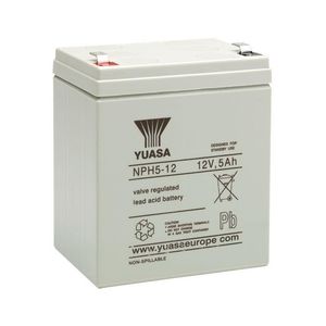 NPH5-12 Yuasa NPH-Series - Valve Regulated Lead Acid Battery