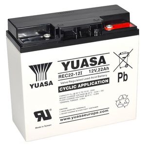 Yuasa REC22-12 Cyclic/Golf Battery 12V 22Ah REC22-12I