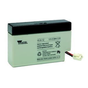 Yuasa Yucel Y0.8-12 Valve Regulated Lead Acid Battery