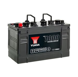 664HD Yuasa Cargo Heavy Duty Battery 12V 110Ah YBX1664