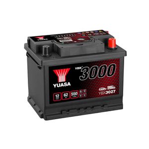 YBX3027 Yuasa SMF Car Battery 12V 62Ah