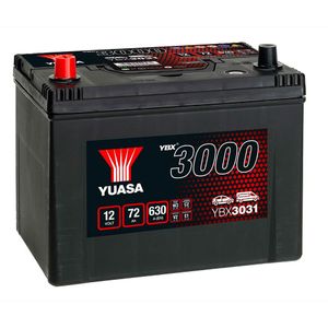 YBX3031 Yuasa SMF Car Battery 12V 72Ah