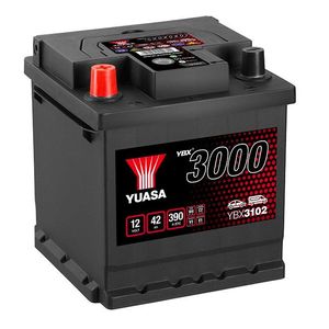 YBX3102 Yuasa SMF Car Battery 12V 42Ah