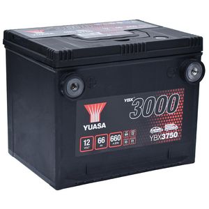 YBX3750 Yuasa SMF Car Battery 12V 66Ah