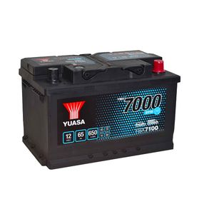 YBX7100 Yuasa EFB Start Stop Car Battery 12V 65Ah