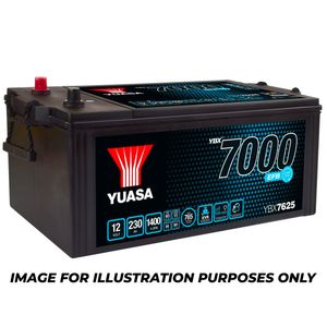 YBX9625 Yuasa AGM Start Stop Plus Battery 12V 230Ah
