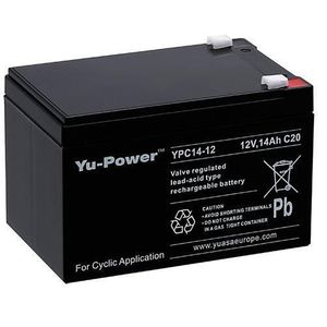 Yuasa YPC14-12 Cyclic VRLA Battery 12V 14Ah