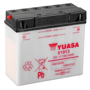 Yuasa 51913 Motorcycle Battery