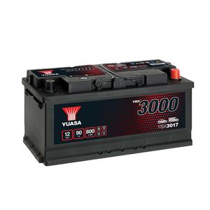 YBX3017 Yuasa SMF Car Battery 12V 90Ah