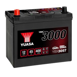 YBX3057 Yuasa SMF Car Battery 12V 45Ah