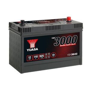 640SHD Yuasa Cargo Super Heavy Duty Battery 12V 110Ah YBX3642