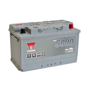 YBX5115 Yuasa Silver High Performance Car Battery 12V 90Ah