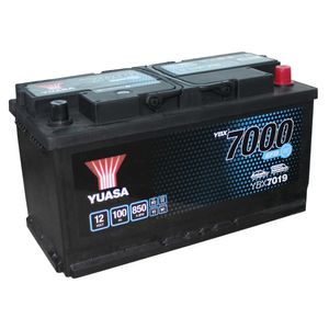 YBX7019 Yuasa EFB Start Stop Car Battery 12V 100Ah