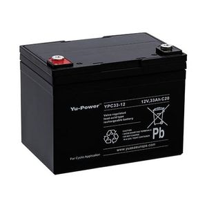 Yuasa YPC33-12 Cyclic Deep Cycle Battery  12V 33Ah (Was YC33-12 / Y33-12)