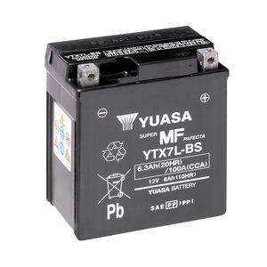 Yuasa YTX7L-BS MF Motorcycle Battery