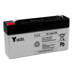 Yuasa Yucel Y1.2-6 VRLA/AGM Battery