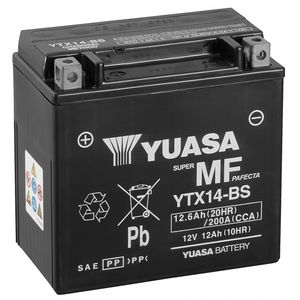 YTX14-BS Yuasa Quad Bike ATV Battery