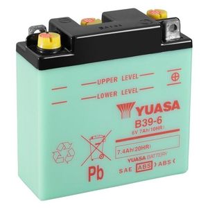 Yuasa B39-6 Motorcycle Battery