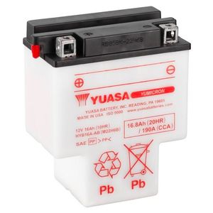Yuasa HYB16A-AB T Shaped Motorcycle Battery