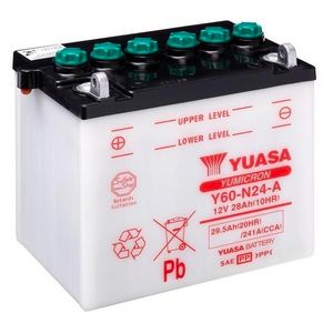 Yuasa Y60-N24-A Motorcycle Battery