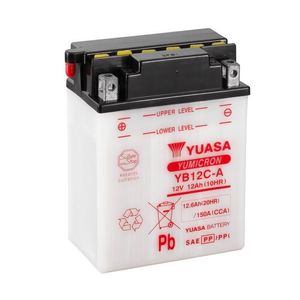 Yuasa YB12C-A Motorcycle Battery