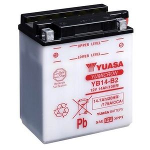 Yuasa YB14-B2 Motorcycle Battery