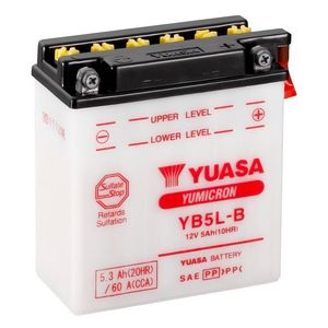 Yuasa YB5L-B Motorcycle Battery