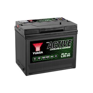 L26-80 Yuasa Leisure Battery 12V 80Ah