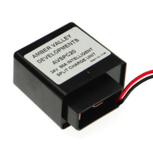 AVSPC20 Amber Valley Charge Guard Intelligent Split Charge Unit Voltage Controlled Relay 24V 50A