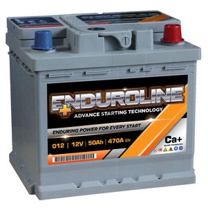 012 Enduroline Car Battery 12V 50Ah