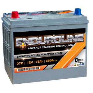 072 Enduroline Car Battery 75Ah