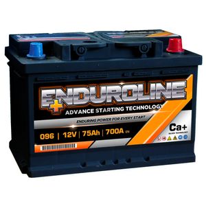 096 Enduroline Car Battery 75Ah
