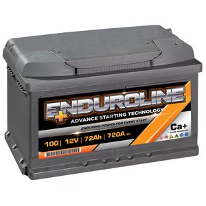 100 Enduroline Car Battery 72Ah
