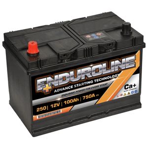 250 Enduroline Car Battery 12V