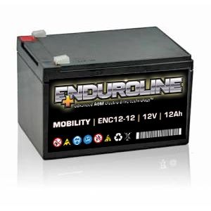 ENC12-12 Enduroline electro-drive VRLA Battery 12V 12Ah