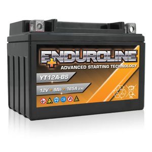 YT12A-BS Enduroline Advanced Motorcycle Battery 12V