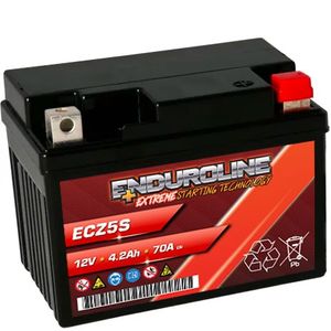 Enduroline ECZ5S AGM Motorcycle Battery 4.2Ah