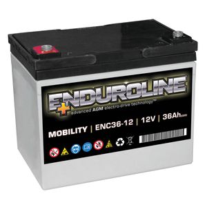ENC36-12 Enduroline Mobility Battery 12V 36Ah