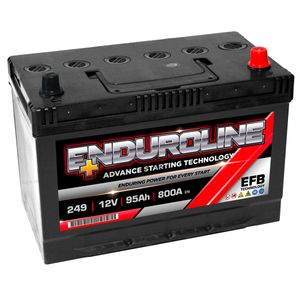 249 EFB Enduroline Start Stop Car Battery 95Ah