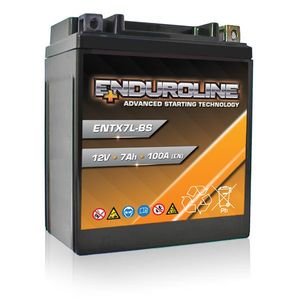 ENTX7L-BS Enduroline Advanced Motorcycle Battery 12V 7Ah