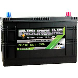 EXL110 Enduroline Leisure Marine Battery 105Ah