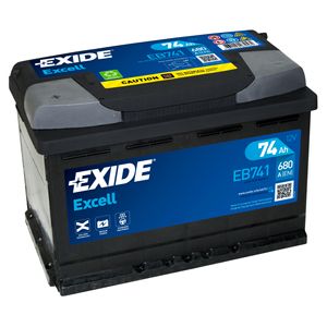 082SE Exide Excell Car Battery EB741