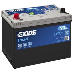 031SE Exide Excell Car Battery EB705 (EX22)