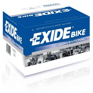 Exide EB3L-B 12V Conventional Motorcycle Battery