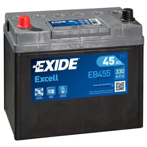 043SE Exide Excell Car Battery EB455 (EX43)