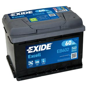 075SE Exide Excell Car Battery EB602