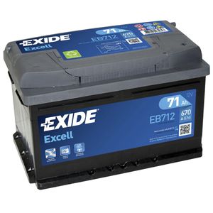 096SE Exide Excell Car Battery EB712